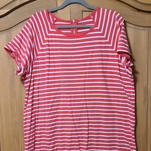 Michael Kors dress. 2X. Orange & white.